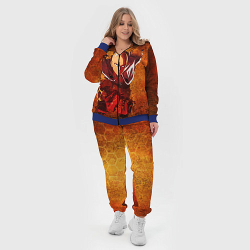 Женский костюм Ванпанчмен / 3D-Синий – фото 4