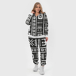 Женский 3D-костюм Этнический узор, цвет: 3D-белый — фото 2