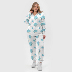 Женский 3D-костюм Genshin Impact, цвет: 3D-белый — фото 2