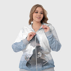 Женский 3D-костюм Черный клевер, цвет: 3D-меланж — фото 2