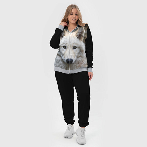 Женский костюм Волк / 3D-Меланж – фото 4