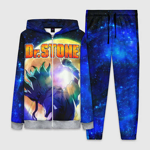 Женский костюм Доктор Стоун / 3D-Меланж – фото 1