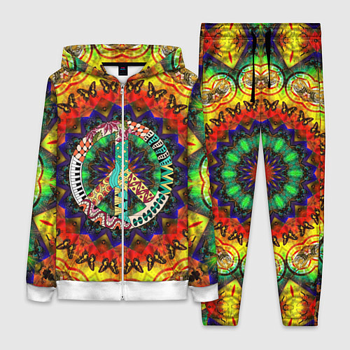 Женский костюм Хиппи / 3D-Белый – фото 1