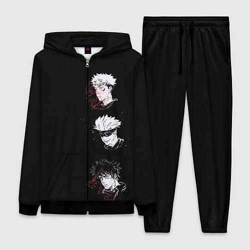 Женский костюм Jujutsu Kaisen / 3D-Черный – фото 1