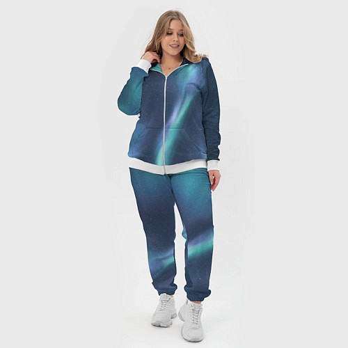 Женский костюм Северное Сияние / 3D-Белый – фото 4