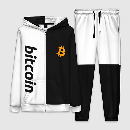 Женский костюм БИТКОИН BITCOIN Z / 3D-Белый – фото 1