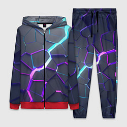 Женский костюм НЕОНОВЫЙ РАЗЛОМ 3Д РАЗЛОМ