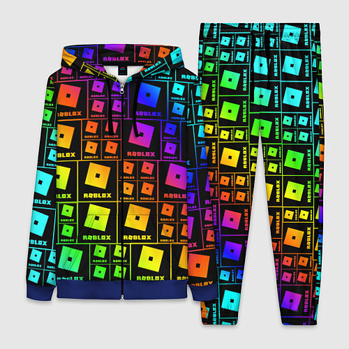 Женский костюм ROBLOX / 3D-Синий – фото 1