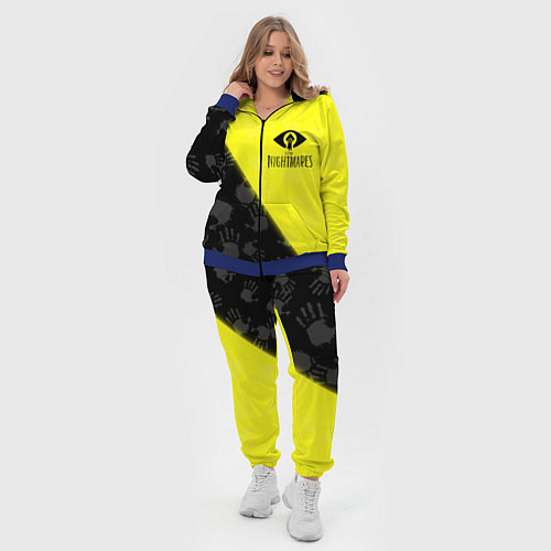 Женский костюм Little Nightmares / 3D-Синий – фото 4