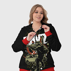 Женский 3D-костюм DayZ, цвет: 3D-красный — фото 2