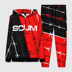 Женский 3D-костюм SCUM, цвет: 3D-черный