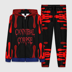 Женский 3D-костюм Cannibal Corpse, цвет: 3D-синий