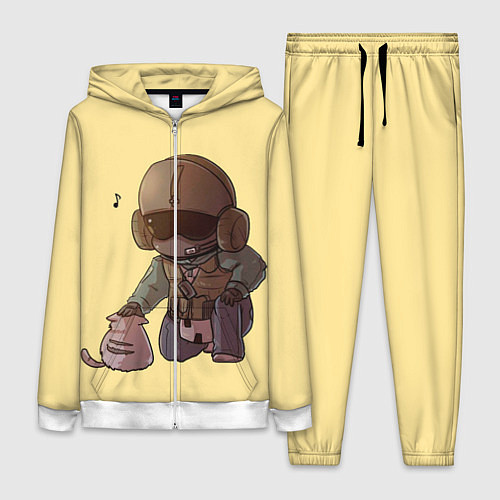 Женский костюм J?ger Rainbow Six Art 01 / 3D-Белый – фото 1