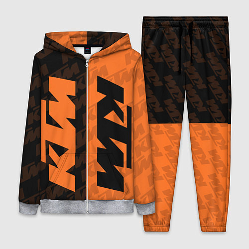 Женский костюм KTM КТМ Z / 3D-Меланж – фото 1