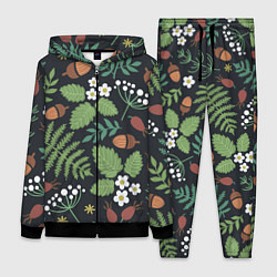 Женский 3D-костюм Природа, цвет: 3D-черный