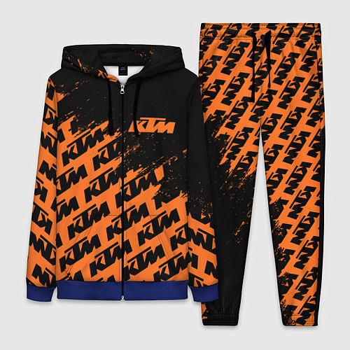 Женский костюм KTM КТМ / 3D-Синий – фото 1