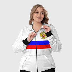 Женский 3D-костюм СБОРНАЯ РОССИИ 2021, цвет: 3D-черный — фото 2