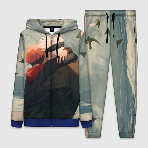 Женский костюм Hug Jujutsu kai / 3D-Синий – фото 1