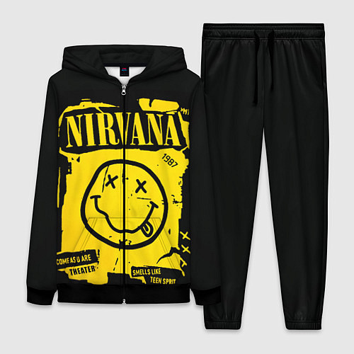 Женский костюм Nirvana 1987 / 3D-Черный – фото 1