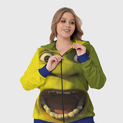 Женский 3D-костюм Shrek is Yelling, цвет: 3D-синий — фото 2