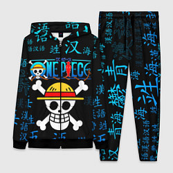 Женский 3D-костюм ONE PIECE ВАН ПИС ИЕРОГЛИФ, цвет: 3D-черный
