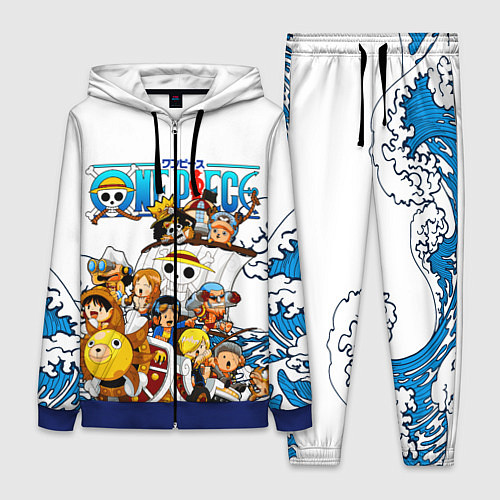 Женский костюм ONE PIECE ВАН ПИС МОРЕ / 3D-Синий – фото 1