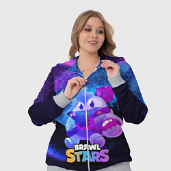 Женский 3D-костюм Сквик Squeak Brawl Stars, цвет: 3D-меланж — фото 2