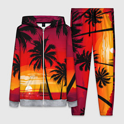 Женский костюм Гавайский закат