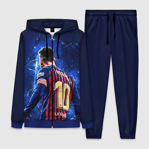 Женский костюм Leo Messi Лео Месси 10 / 3D-Синий – фото 1