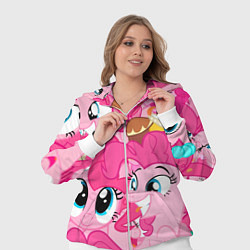 Женский 3D-костюм Pinkie Pie pattern, цвет: 3D-белый — фото 2