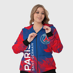 Женский 3D-костюм ФК ПСЖ PARIS SAINT GERMAIN, цвет: 3D-черный — фото 2