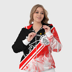 Женский 3D-костюм FC AJAX AMSTERDAM ФК АЯКС, цвет: 3D-белый — фото 2