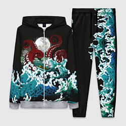 Женский костюм Корабль на Волнах Кракен