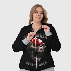 Женский 3D-костюм Five Finger Death Punch 5FDP, цвет: 3D-меланж — фото 2