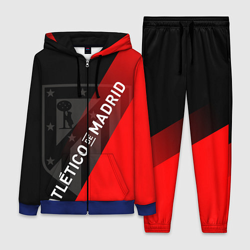 Женский костюм АТЛЕТИКО МАДРИД ATLETICO / 3D-Синий – фото 1