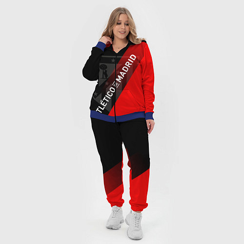 Женский костюм АТЛЕТИКО МАДРИД ATLETICO / 3D-Синий – фото 4