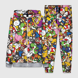 Женский 3D-костюм Capcom World, цвет: 3D-меланж