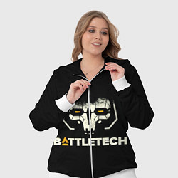 Женский 3D-костюм BATTLETECH, цвет: 3D-белый — фото 2