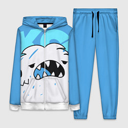 Женский 3D-костюм SK8 the Infinity Скейт Ланги, цвет: 3D-белый