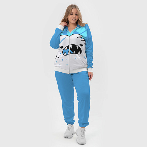 Женский костюм SK8 the Infinity Скейт Ланги / 3D-Белый – фото 4