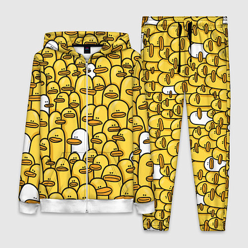 Женский костюм Утки / 3D-Белый – фото 1