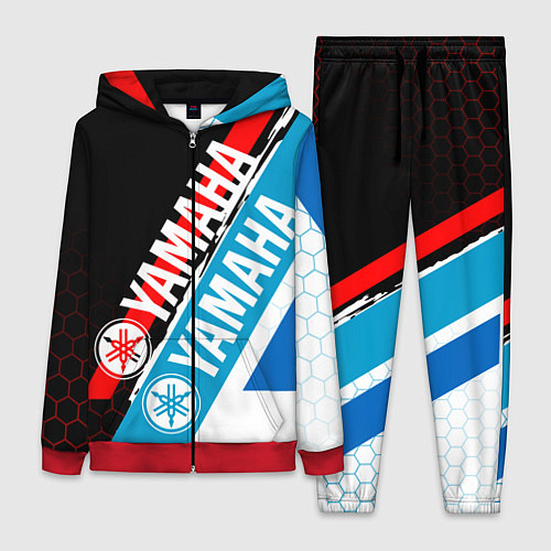 Женский костюм YAMAHA ЯМАХА МОТОСПОРТ / 3D-Красный – фото 1