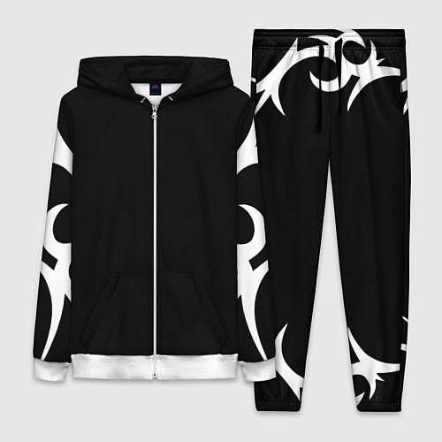 Женский костюм Минимализм / 3D-Белый – фото 1