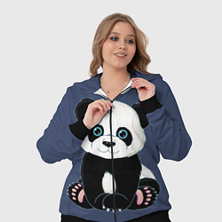 Женский 3D-костюм Милая Панда Sweet Panda, цвет: 3D-черный — фото 2