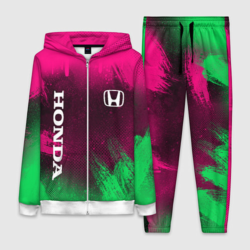Женский костюм NEON HONDA НЕОН ХОНДА / 3D-Белый – фото 1