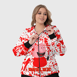 Женский 3D-костюм Roblox piggyСвинка Пигги, цвет: 3D-черный — фото 2