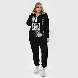 Женский 3D-костюм Нагаторо Манга, цвет: 3D-черный — фото 2