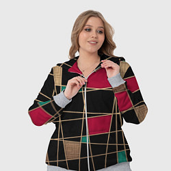 Женский 3D-костюм Модный абстрактный узор, цвет: 3D-меланж — фото 2