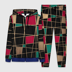 Женский костюм Модный абстрактный узор