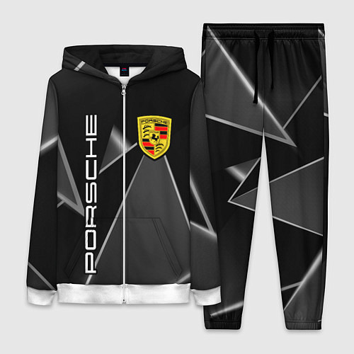 Женский костюм Порше Porsche / 3D-Белый – фото 1
